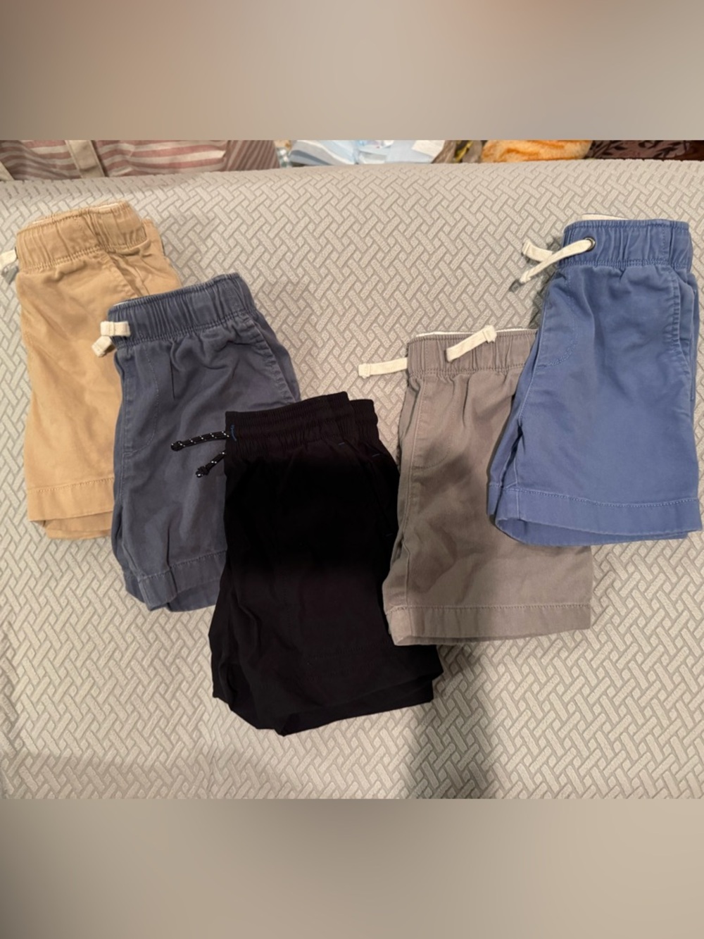 Crewcuts Boys Shorts Set in Blue, Tan, Gray, Navy, Black